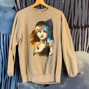 90’s vintage sweatshirt //  Les Miserables!